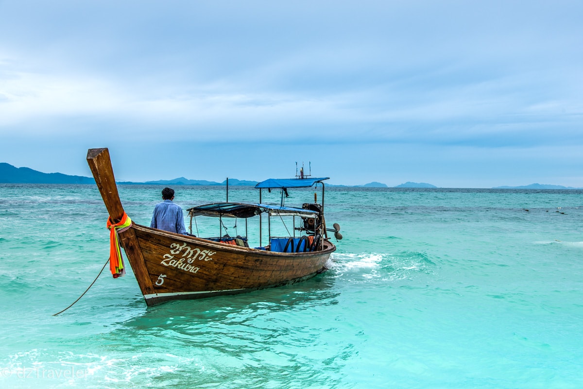 Long Tail Boat in Thailand