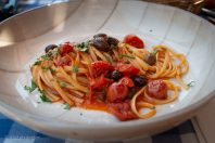 Pasta with Olives and Cherry Tomatoes
