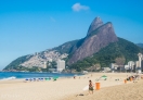 Two brothers mountain and the Ipanema beach.
