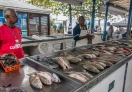 The fish market at the end of Copacabana beach, Rio