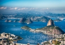 Beautiful view of Rio de Janeiro from  Tijuca National Park