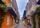 Street view of Cartagena, Colombia