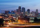 Kansas City skyline at night