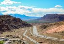 Highway to Aspen from Moab, UT
