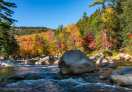 The Lower Fall along the scenic Kancamagus Highway