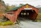 Covered bridge in Vermont