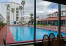 Inside the hotel