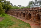 The wall of Isa Khan's Tomb, Delhi