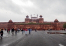 At the Lahore Gate of Red Fort, Delhi