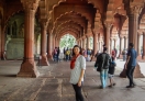 The Diwan-i-Am, or Hall of Audience, located in the Red Fort of Delhi