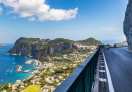 Capri island in a beautiful summer day in Italy