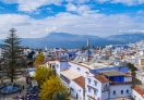 View of Chefchaouen from the Hotel rooftop