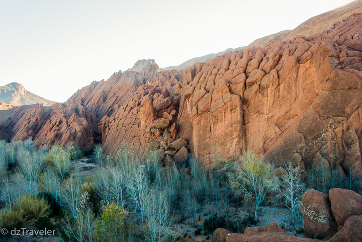 The amazing rock in Dades Valley which looks like monkey’s hands.