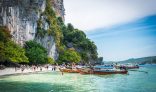 Monkey island around Phi Phi Island