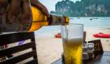 Local Beer on the beach