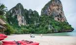 Sandy beach in Thailand