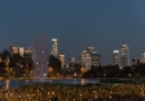 Los Angeles Skyline from Echo Park