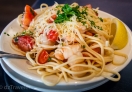 Having Seafood dinner at Ventura Beach, California