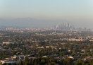 A view of downtown Los Angeles from Baldwin Hills, Los Angeles