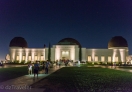 Griffith Observatory at night in Los Angeles