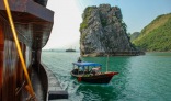 From our Junk, Halong Bay activities!