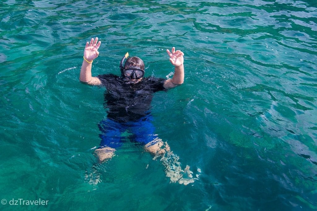 snorkeling in Koh Mai Ton