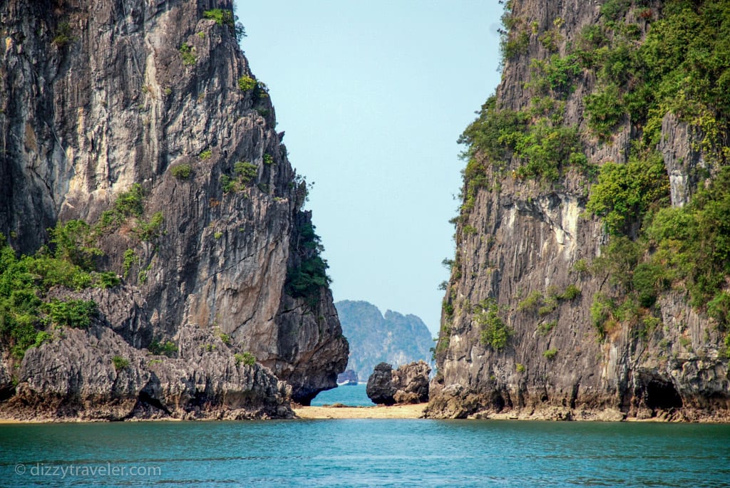 Beach in Halong Bay