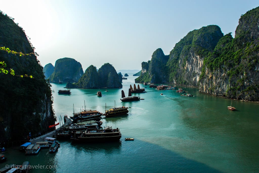 Halong Bay from Sung Sot Cave, Vietnam