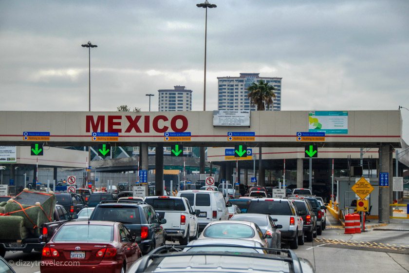 Mexico and USA border 
