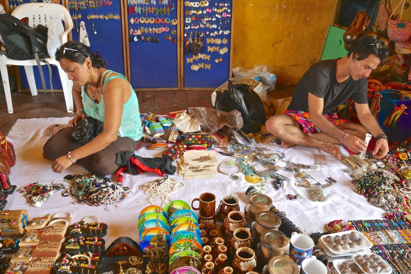 Local shop in Cartagena