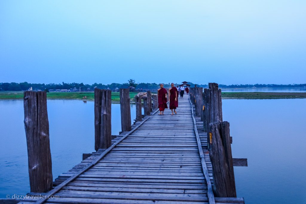  U Bein Bridge, Amarapura