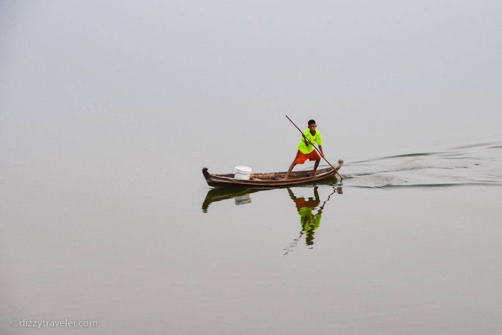 Taung Tha Man Lake, U Bein Bridge