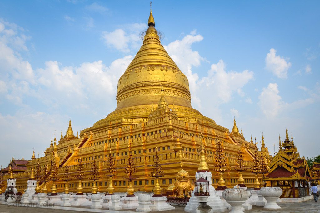 Shwezigon Pagoda - Bagan, Myanmar