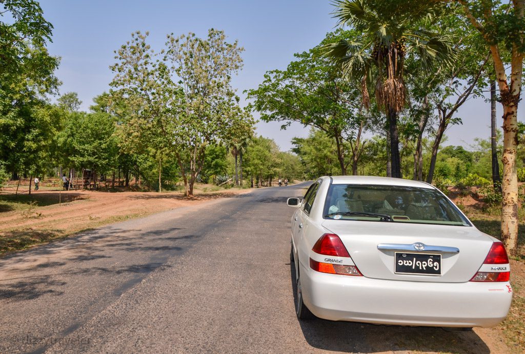 private car in Bagan