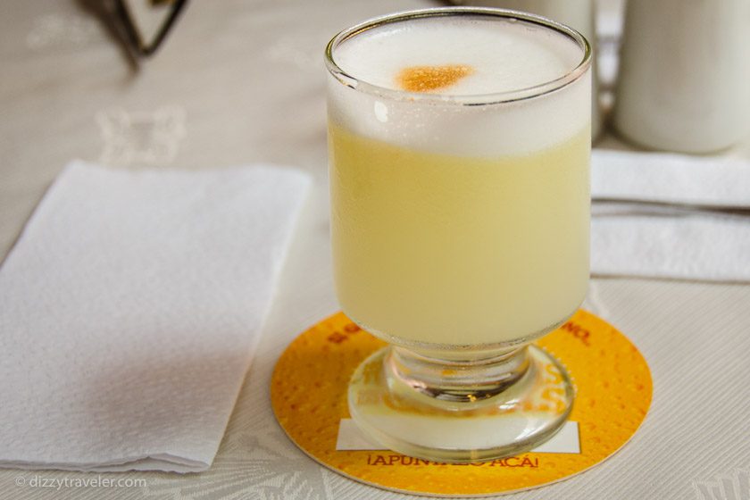 Pisco drink