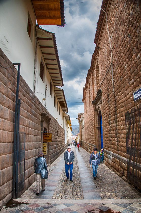 Street view of Cusco