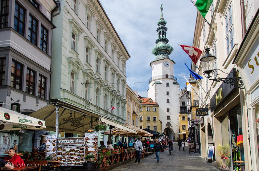 Igor and the old town Bratislava Music Shop – The World In Between