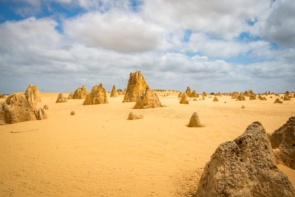 Pinnacles at Nambung National Park, Western Australia