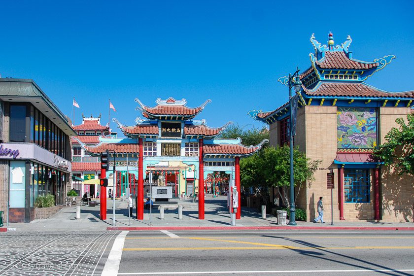 The Chinatown in Los Angeles