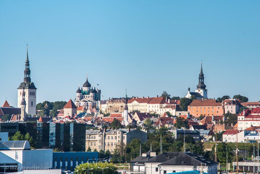 Tallinn City skyline