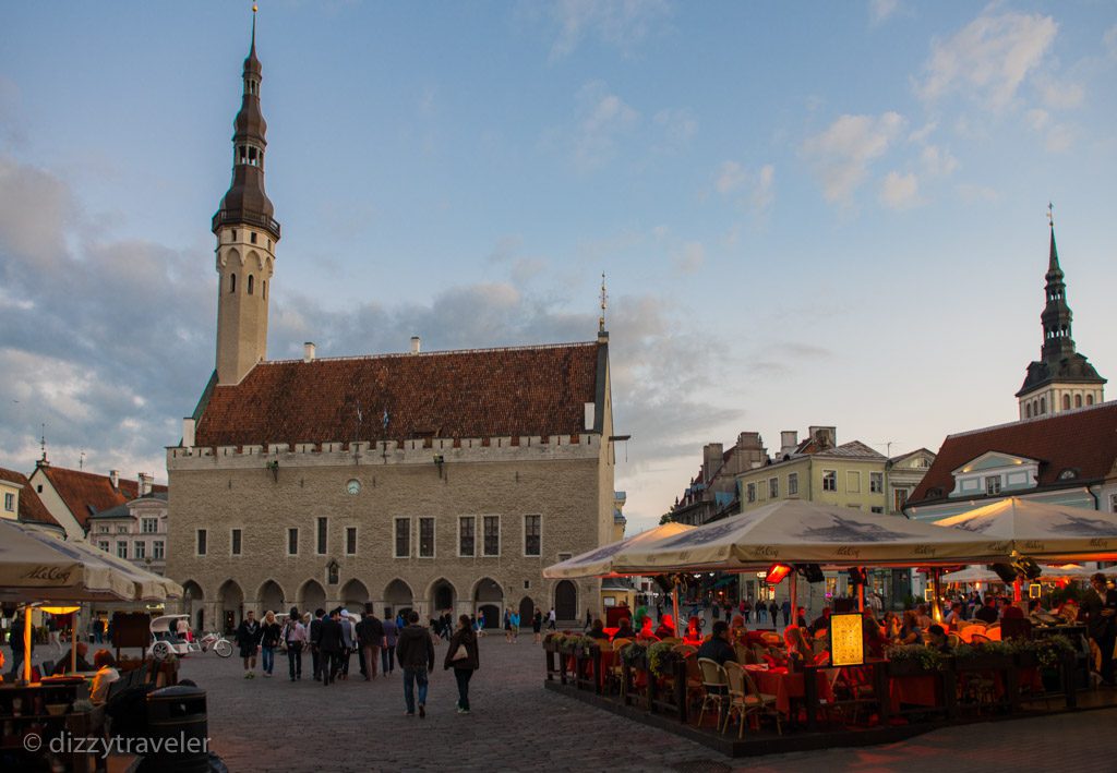 town square