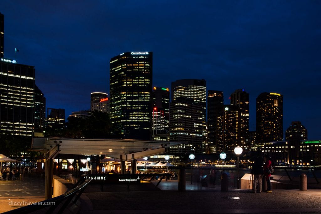 Sydney Skyline at night