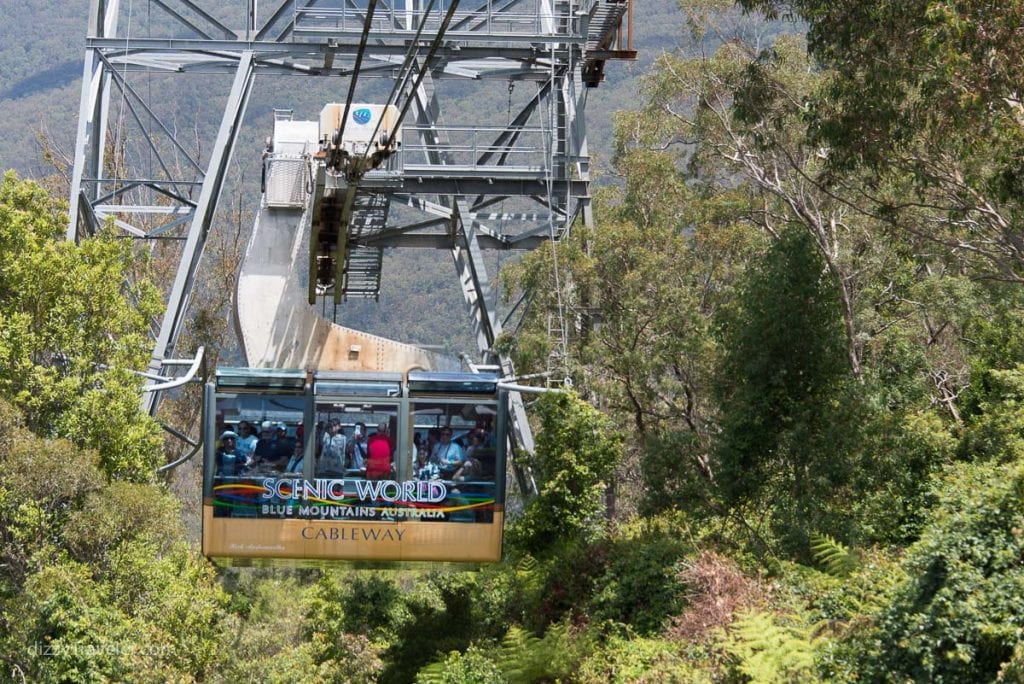 Scenic World Railway in Blue Mountains