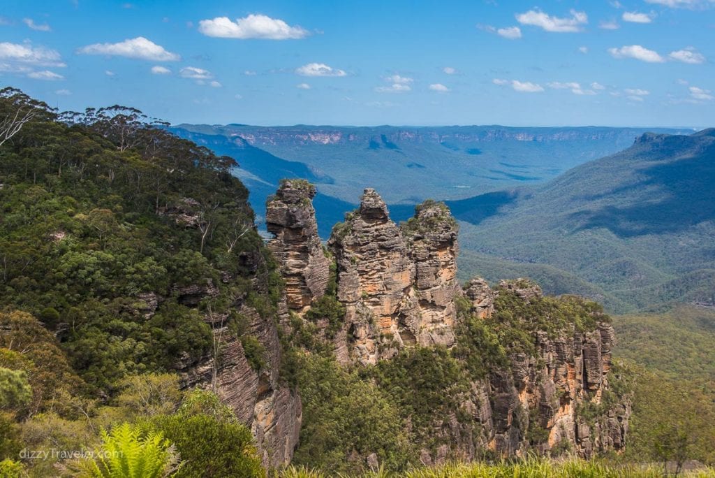 Three sisters, Blue Mountains