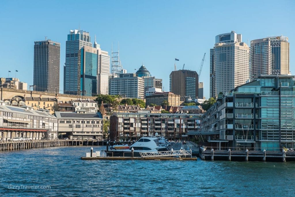 Parramatta Rivercat Ferry service from Circular Quay