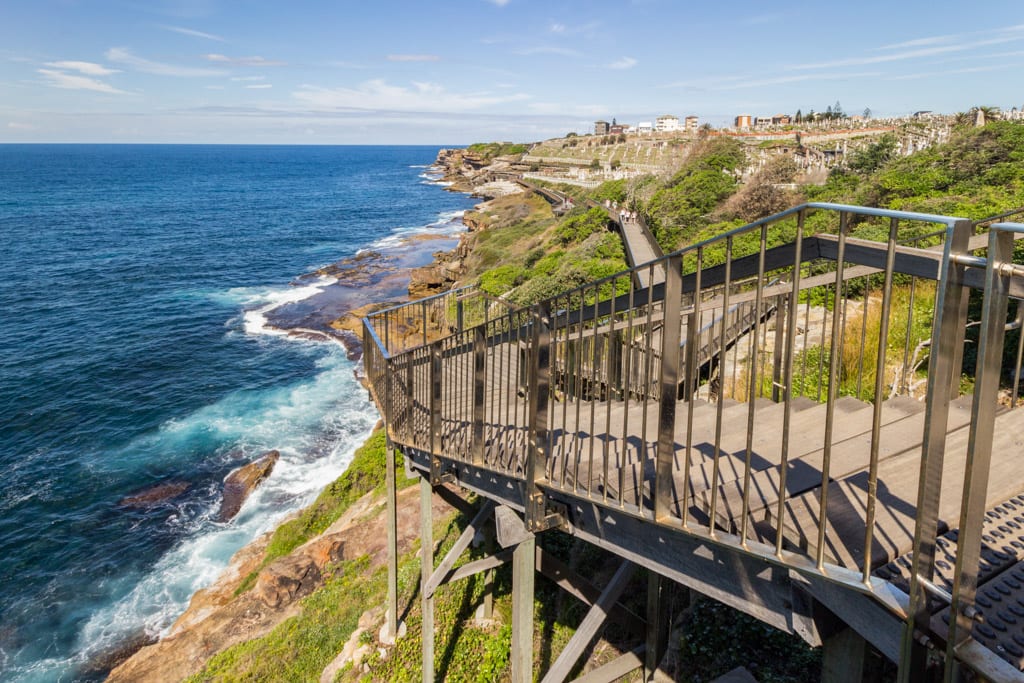 The Coogee to Bondi coastal hike 