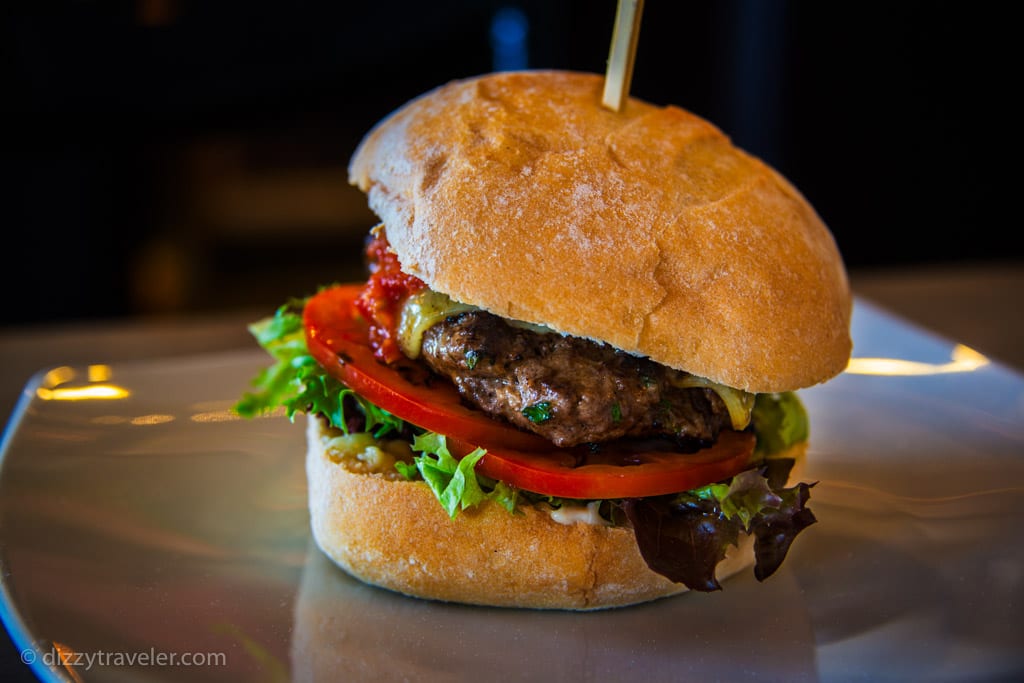 Delightful Wagyu burger in Moo, Bondi