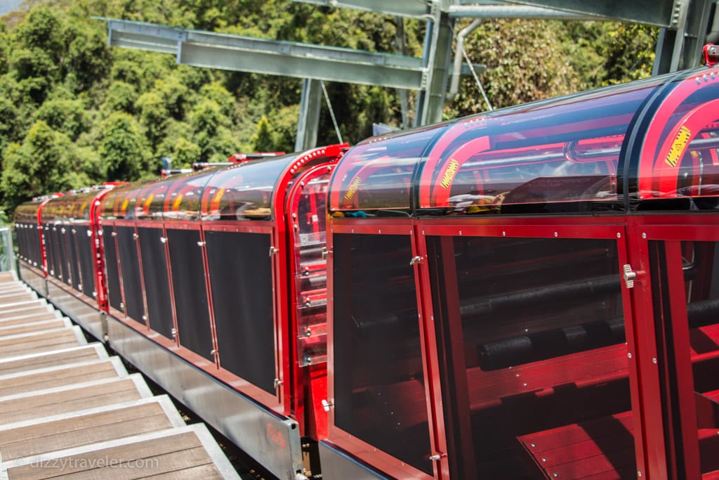 Scenic Railway - Exciting ride down under