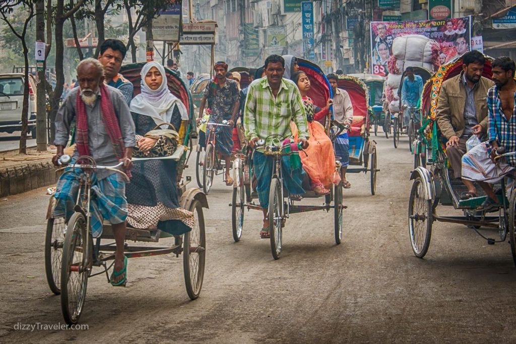 Purana Dhaka (Old Dhaka) Street view