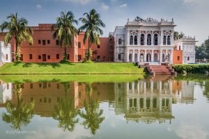 Sadarbari (Sardar Bari) Rajbari palace, Folk Arts Museum in Sonargaon town, Bangladesh